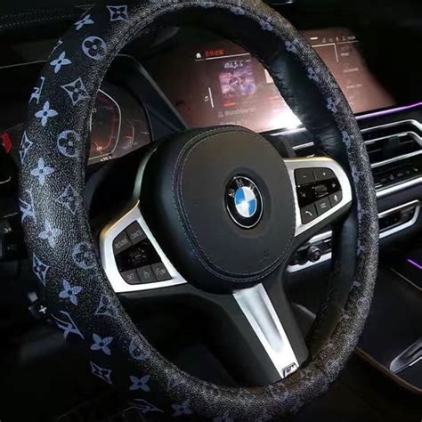 lv steering wheel cover.